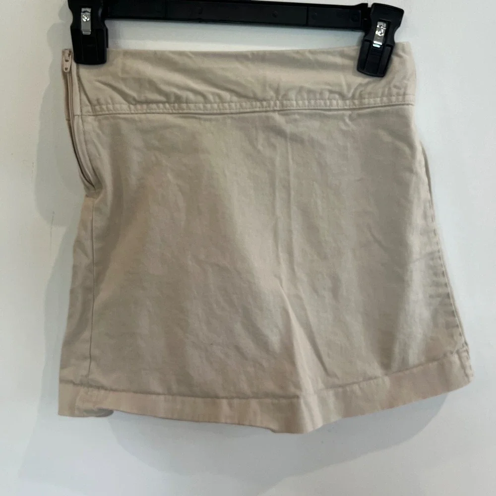 The Childrens Place Girls Khaki Pleated Skort Tan School Uniform Size 8